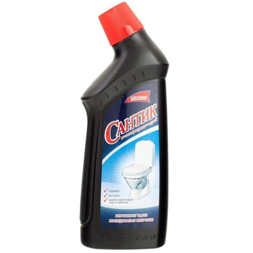 Засіб для чищення унітазу Сан Клин Сантік, з ароматом Морський, 1000г (4820003545843)