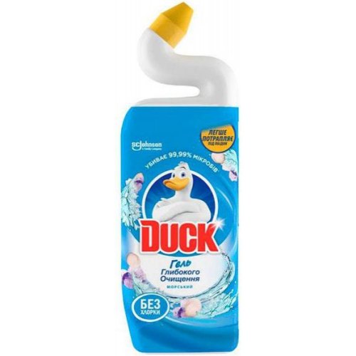 Засіб для чищення унітазу Duck Морський, 500мл (4823002000719)