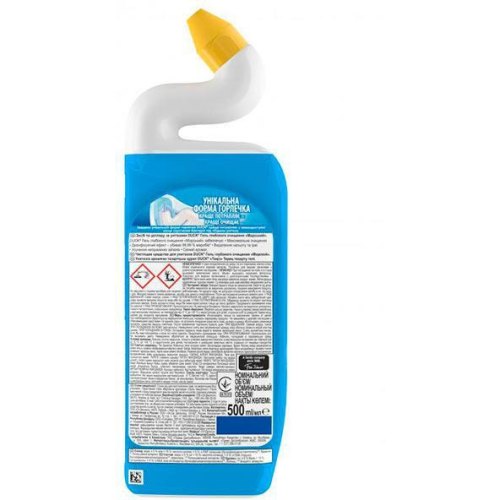 Засіб для чищення унітазу Duck Морський, 500мл (4823002000719)