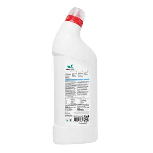 Засіб для чищення унітазу DeLaMark, з квітковим ароматом, 1л (4820152331861)