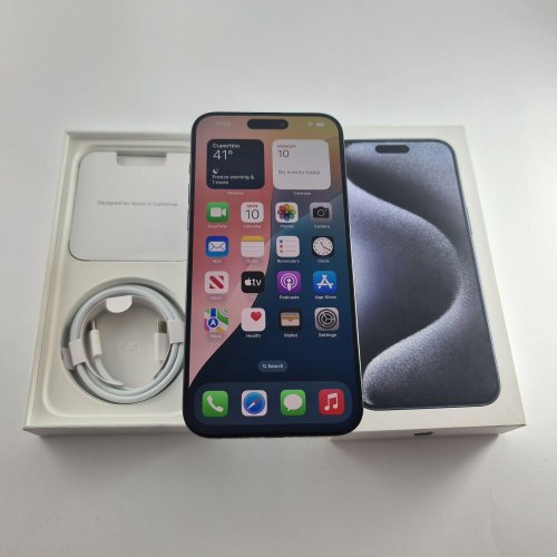 Смартфон iPhone 15 Pro Max 256GB Blue Titanium,Model A3106 USED **