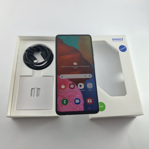 Смартфон Samsung Galaxy A51 (A515F) 64Gb Black (SM-A515FZKUSEK) USED **