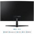 Монітор Samsung LS24D366GAIXCI VA/FHD/HDMI/VGA/4ms/VESA/100Гц/CURVED
