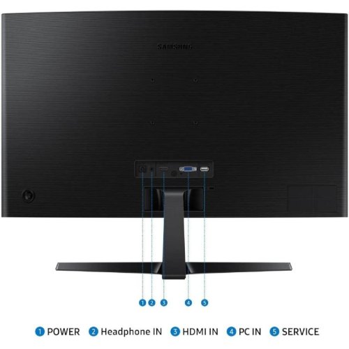 Монітор Samsung LS24D366GAIXCI VA/FHD/HDMI/VGA/4ms/VESA/100Гц/CURVED