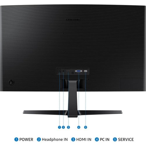 Монітор Samsung LS24D366GAIXCI VA/FHD/HDMI/VGA/4ms/VESA/100Гц/CURVED