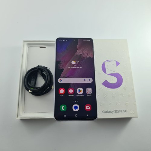 Смартфон Samsung Galaxy S21 FE 5G (G990B) 256Gb Lavender (SM-G990BLVGSEK) USED **