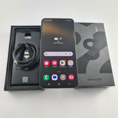 Смартфон Samsung Galaxy S22 (S901B) 128Gb Phantom Black (SM-S901BZKDSEK) USED **