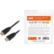 Кабель HDMI (M/M) 2Е 2м, 2.0, Slim High Speed Aluminum, чорний