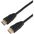 Кабель HDMI (M/M) 2Е 2м, 2.0, Slim High Speed Aluminum, чорний