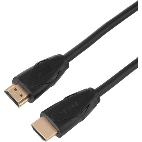 Кабель HDMI (M/M) 2Е 2м, 2.0, Slim High Speed Aluminum, чорний