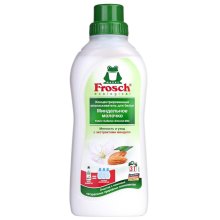 Кондиціонер для білизни Frosch, з ароматом Мигдальне молочко, 750мл (4009175193285/4001499180330)