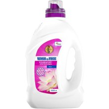 Кондиціонер для білизни Wash&Free, концентрований, пом'якшувач тканин, з ароматом Лотос, 2л (4262396143679)