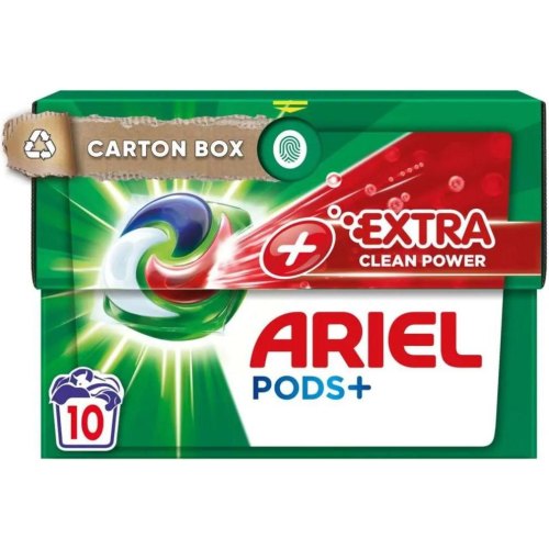 Капсули для прання Ariel Pods All-in-1 + Сила екстраочищення, 10шт (8001090803412)