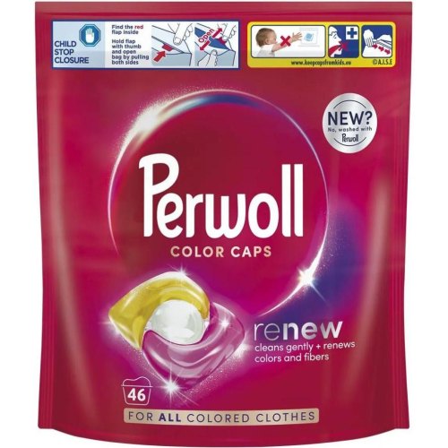 Капсули для прання Perwoll, для кольорових речей, 46шт (9000101810417)