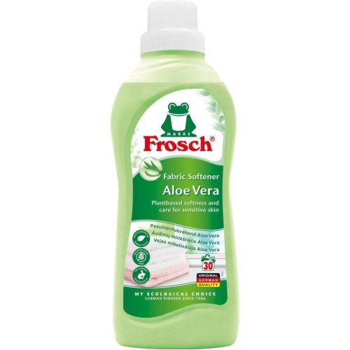 Кондиціонер для білизни Frosch, з ароматом Алое Вера, 750мл (4009175193292/4009175182661)