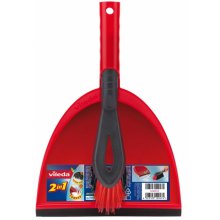 Комплект для прибирання Vileda Dustpan, 2в1, совок з короткою ручкою та щіткою (4023103172326)