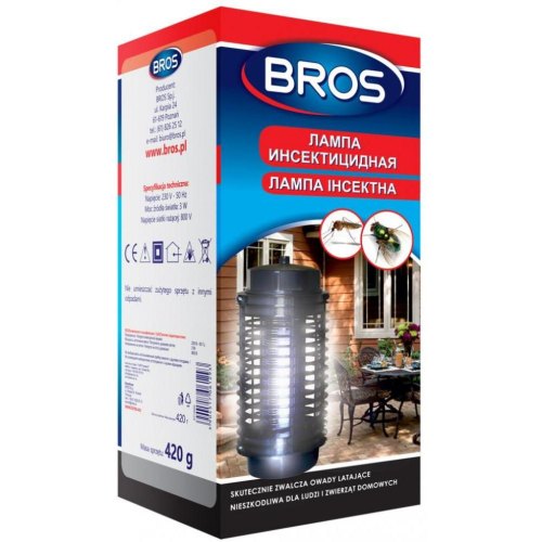 Інсектицидна лампа Bros, 1шт (5904517061293)