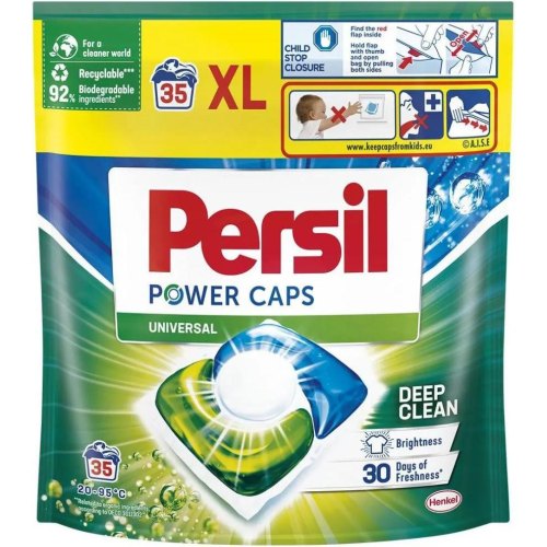 Капсули для прання Persil Power Caps Universal Deep Clean, 35шт (9000101801989)