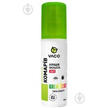 Спрей від комах Vaco, 3в1, від комарів, кліщів і мошок, 100мл (5901821952644)