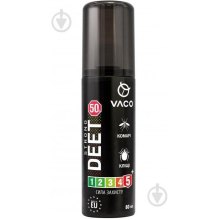 Спрей від комах Vaco Strong, від комарів, кліщів і мошок, 80мл (5901821952460)
