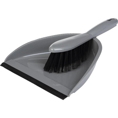 Комплект для прибирання Buroclean, совок зі щіткою (4823078924148)