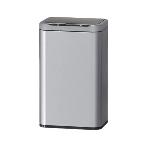 Контейнер для сміття JAH, 13л, сенсорний, срібний металік (20254)