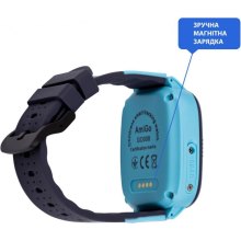 Дитячий cмарт-годинник AmiGo GO008 Milky GPS WIFI Blue