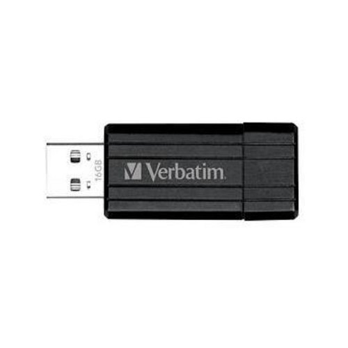 USB флеш 16GB Verbatim Store n Go PinStripe Black (49063)
