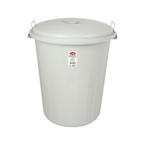 Контейнер для сміття Planet Household 5, 90л, сірий (6836)