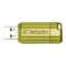 USB флеш 16Gb Verbatim StorenGo PinStripe Green (49070)