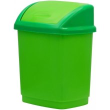 Контейнер для сміття Горизонт Домік, 5л, салатовий (гор-02035/салатовий)