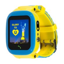 Смарт-годинник дитячий AmiGo GO004 Glory Blue-Yellow
