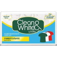 Мило для прання Duru Clean&White, господарське, універсальне, 120г (8690506517854)