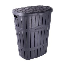 Кошик для білизни Violet House 1014-1 Бамбу Antracite, 60л (1014-1 Бамбу Antracite 60 л)