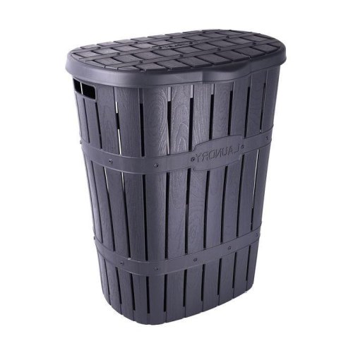 Кошик для білизни Violet House 1014-1 Бамбу Antracite, 60л (1014-1 Бамбу Antracite 60 л)
