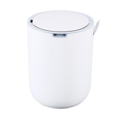 Контейнер для сміття JAH Waterproof, 8л, сенсорний, білий (20257)