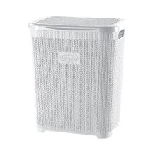 Кошик для білизни Violet House 1007 Віолетта White, 45л (1007 Виолетта WHITE 45 л)