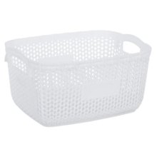 Кошик для зберігання Violet House 1008 Віолетта White, 5л (1008 Віолетта W б/кр. 5 л)