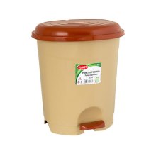 Контейнер для сміття Planet Household 4, 22л, з педаллю, бежевий (10342)