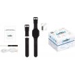 Дитячий cмарт-годинник AmiGo GO008 Milky GPS WIFI Black