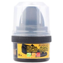 Крем для взуття Blyskavka, крем-фарба, чорний, 60мл (4820055141970)