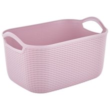 Кошик для зберігання Алеана Джут S, 2.9л, фрезія (алн 127007/фрезія)