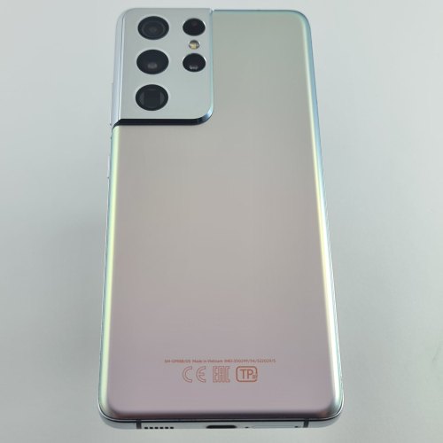 Смартфон Samsung Galaxy S21 Ultra (G998B) 256Gb Phantom Silver (SM-G998BZSGSEK) USED **