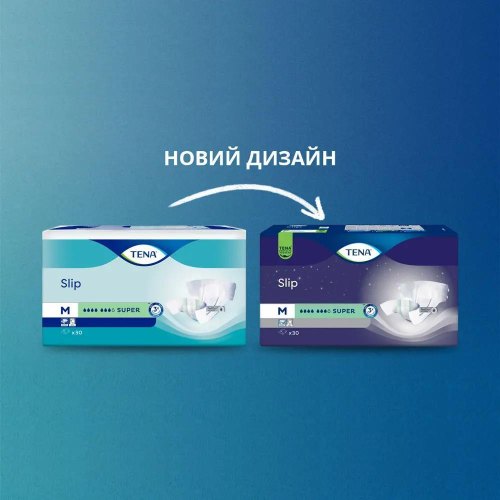 Підгузки для дорослих Tena Slip Super Medium 30 (7322541118055)