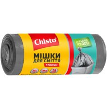 Пакети для сміття Chisto Strong, 35л, 15шт (4823098407775)