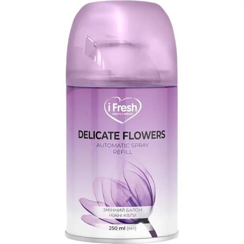 Освіжувач повітря iFresh Delicate Flowers, змінний балон, 250мл (4820268100214)