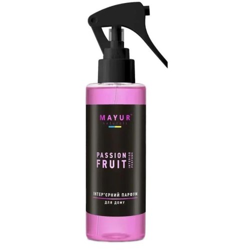 Освіжувач повітря Mayur, інтер'єрний парфум, з ароматом Пристрасний фрукт, 200мл (4820230953206)