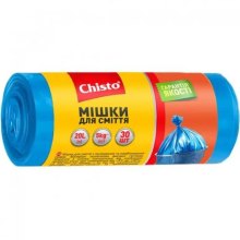 Пакети для сміття Chisto, міцні, 20л, 30шт (4823098407805)