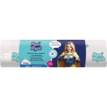 Пакети для сміття Pani Blysk, із затяжками, 35л, 15шт (4823071661101)