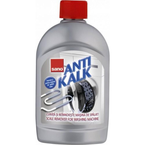 Очищувач для пральних машин Sano Anti Kalk For Washing Machines, 500мл (7290010935260)